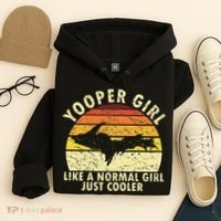 Yooper Upper Peninsula Retro Upper Michigan Hoodie thumb 4