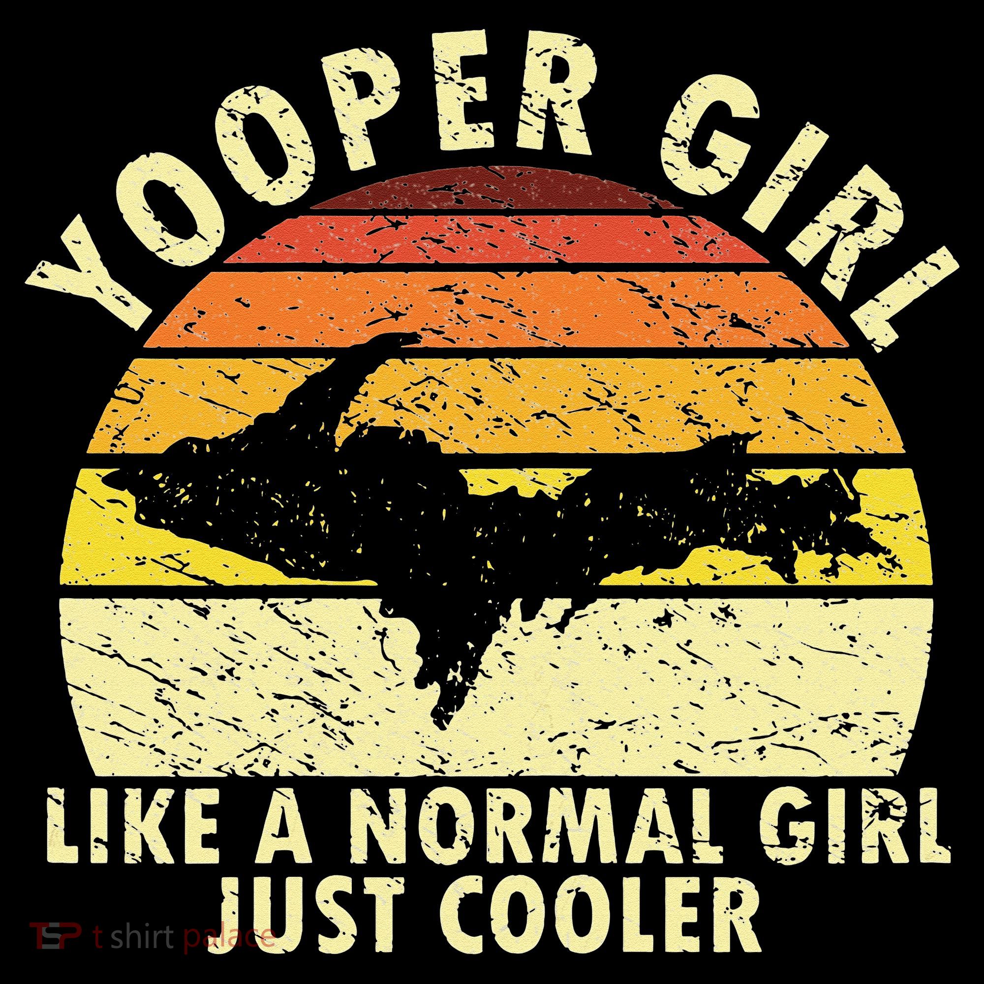Yooper Upper Peninsula Retro Upper Michigan Apron