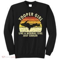 Yooper Upper Peninsula Retro Upper Michigan Sweatshirt thumb 0