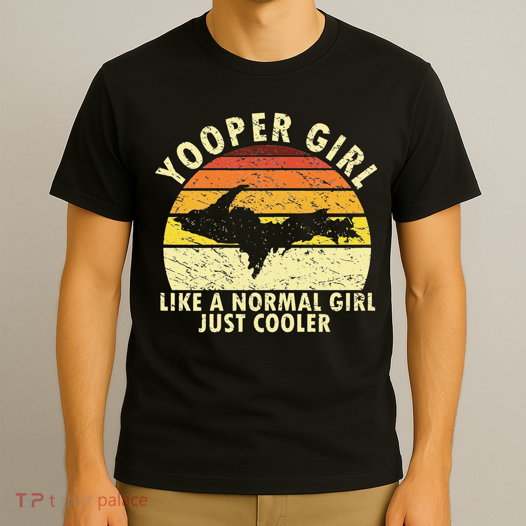 Yooper Upper Peninsula Retro Upper Michigan T-Shirt