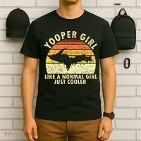Yooper Upper Peninsula Retro Upper Michigan T-Shirt thumb 6