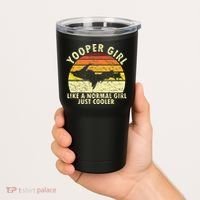 Yooper Upper Peninsula Retro Upper Michigan Tumbler thumb 2