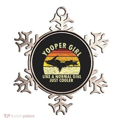 Yooper Upper Peninsula Retro Upper Michigan Ornament