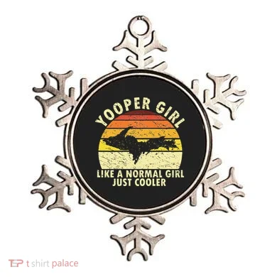 Yooper Upper Peninsula Retro Upper Michigan Ornament