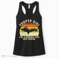 Yooper Upper Peninsula Retro Upper Michigan Women's Tank Top thumb 0
