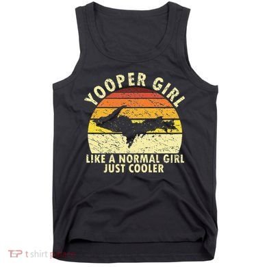 Yooper Upper Peninsula Retro Upper Michigan Tank Top