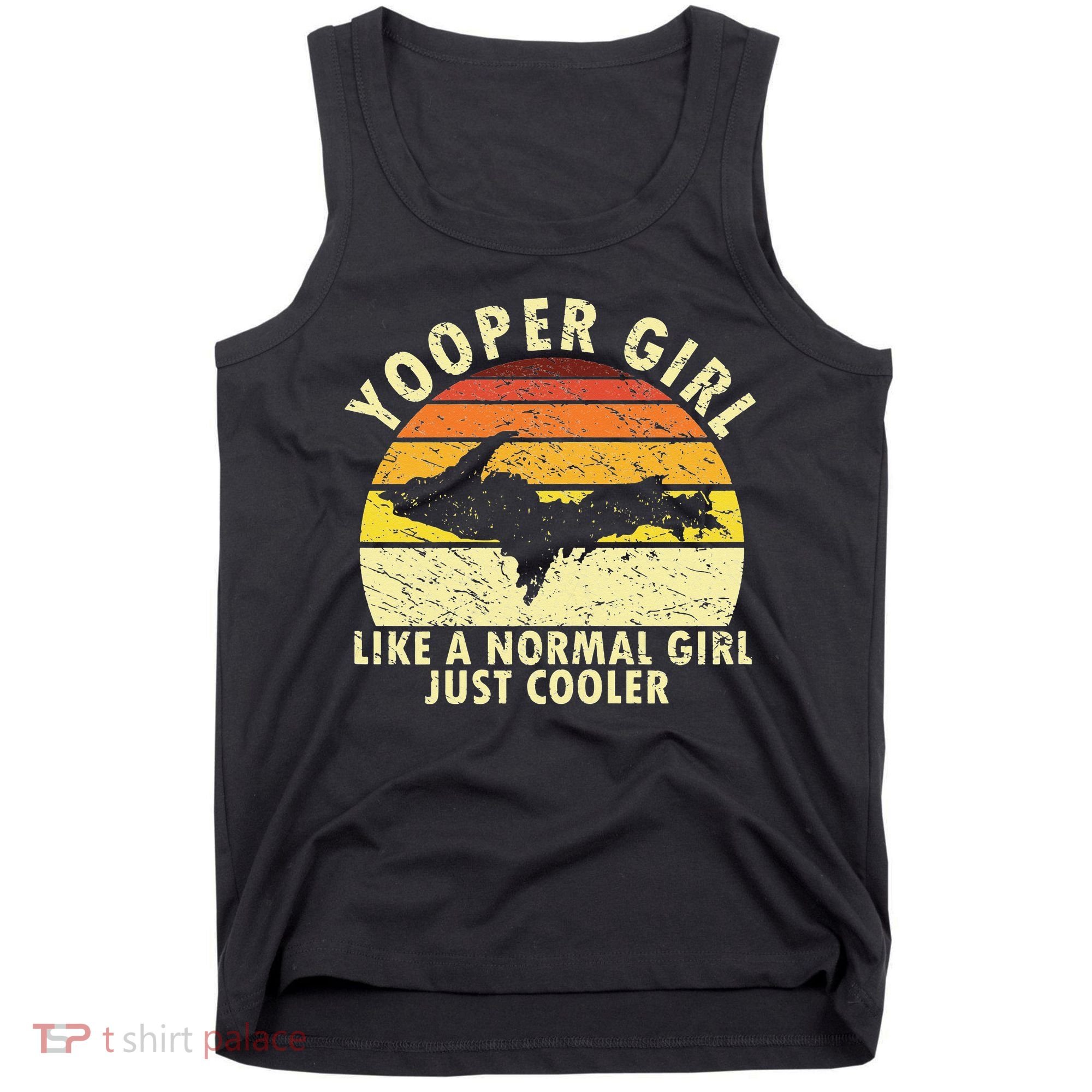 Yooper Upper Peninsula Retro Upper Michigan Tank Top