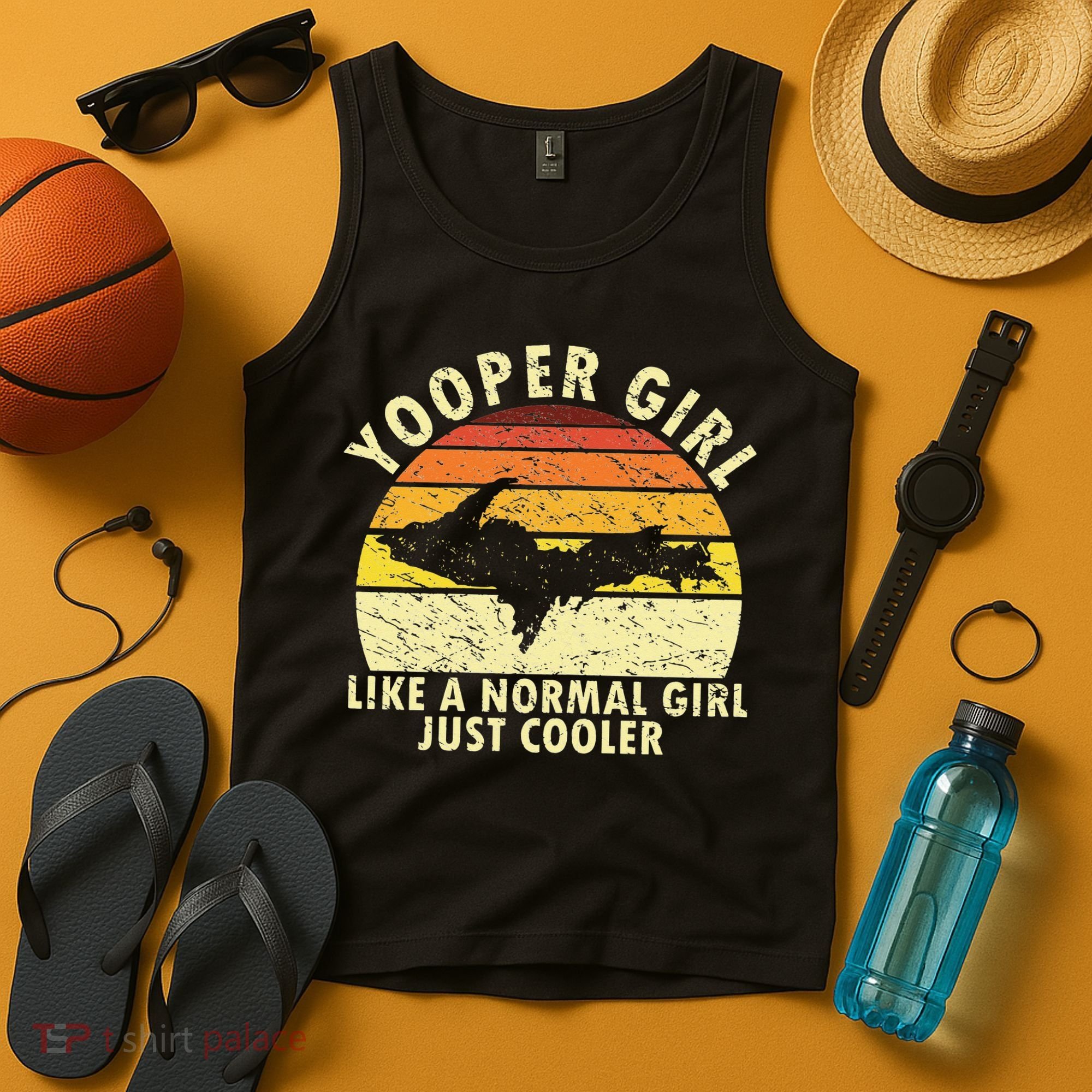 Yooper Upper Peninsula Retro Upper Michigan Tank Top