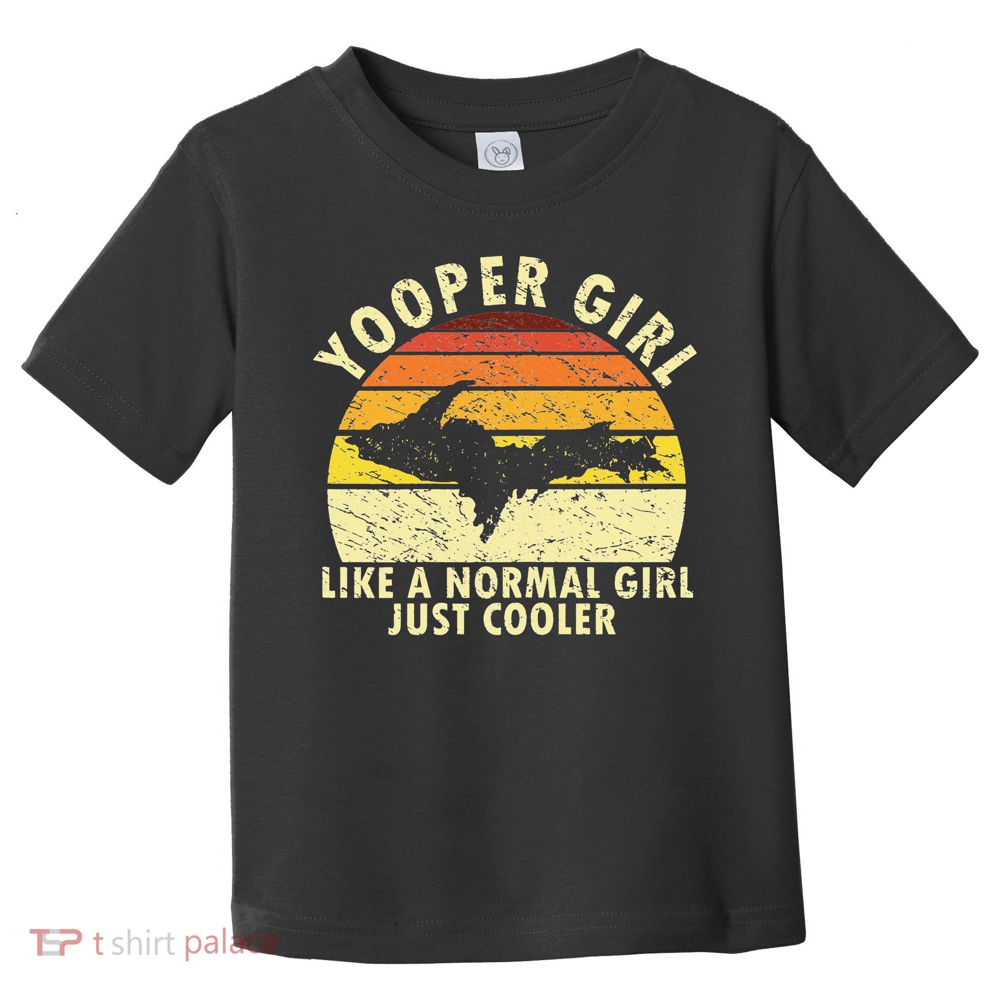 Yooper Upper Peninsula Retro Upper Michigan Toddler T-Shirt