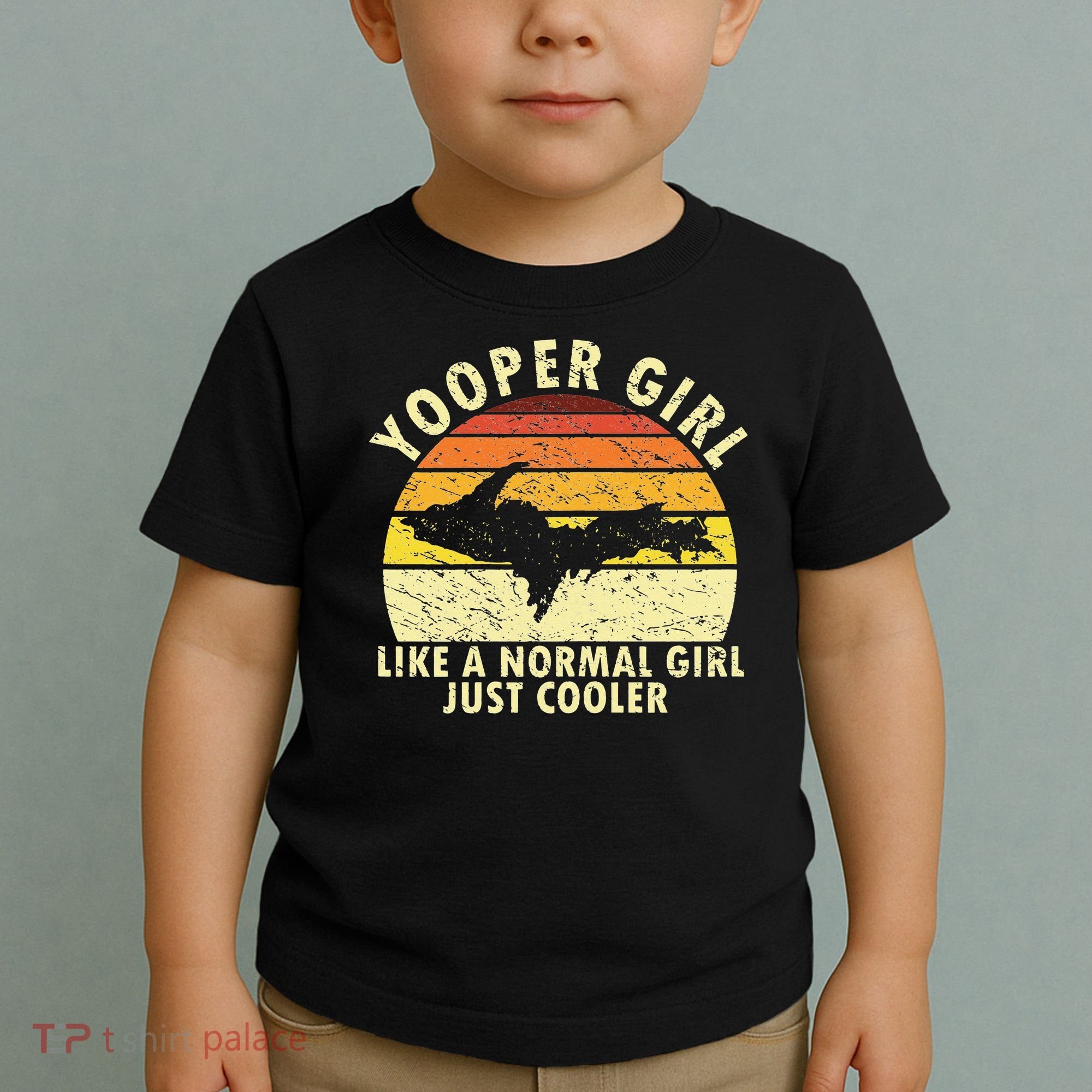 Yooper Upper Peninsula Retro Upper Michigan Toddler T-Shirt