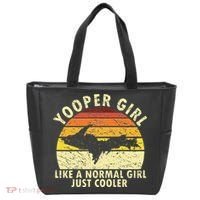 Yooper Upper Peninsula Retro Upper Michigan Tote Bag thumb 0