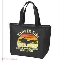 Yooper Upper Peninsula Retro Upper Michigan Tote Bag thumb 3