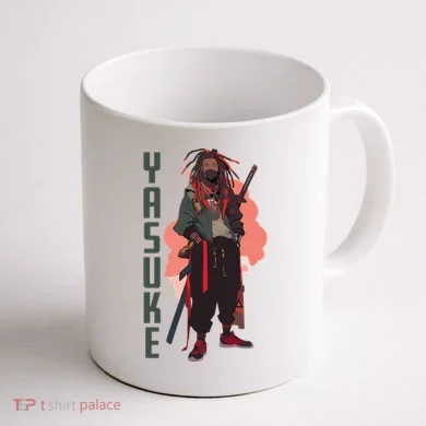 Yasuke Urban Samurai Coffee Mug back