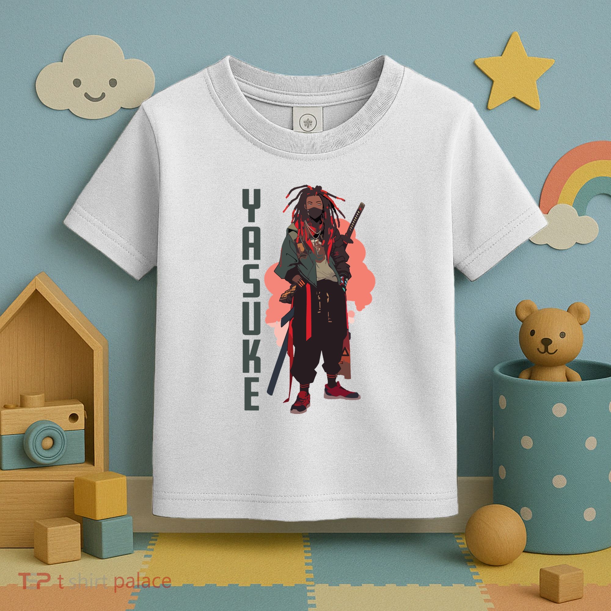Yasuke Urban Samurai Toddler T-Shirt