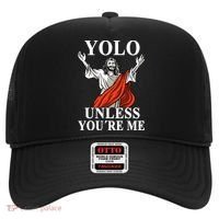 YOLO Unless You Are Me Funny Easter Jesus Hat thumb 0