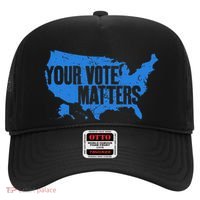 Your Vote Matters Blue Map Hat thumb 0