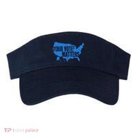 Your Vote Matters Blue Map Visor thumb 0