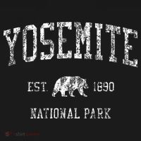 Yosemite Vintage National Park Sports T-Shirt thumb 7