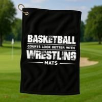 Youth Wrestling Apparel Golf Towel thumb 1