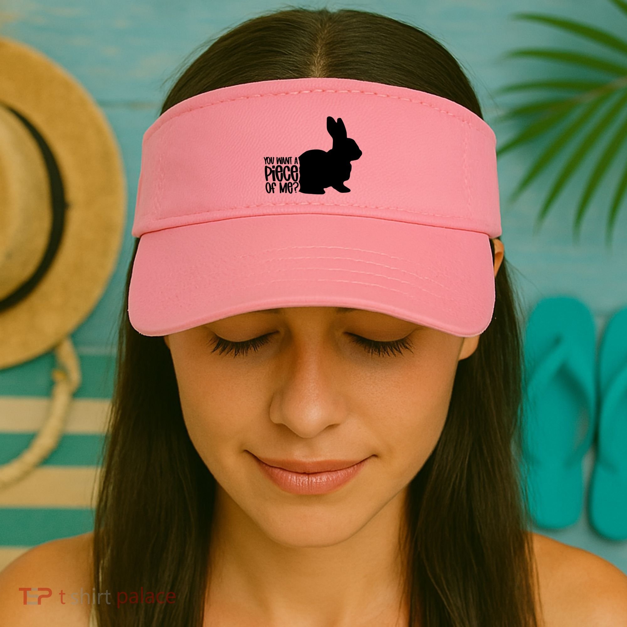 You Want A Piece Of Me Visor