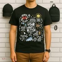 Your Way’s Better Christian Faith Inspirational T-Shirt thumb 6