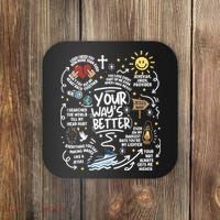Your Way’s Better Christian Faith Inspirational Coaster thumb 0