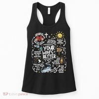 Your Way’s Better Christian Faith Inspirational Women's Tank Top thumb 0