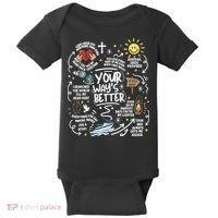 Your Way’s Better Christian Faith Inspirational Baby Bodysuit thumb 0