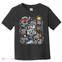 Your Way’s Better Christian Faith Inspirational Toddler T-Shirt thumb 0