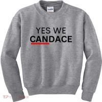 Yes We Candace Pro Candace Owens Kids Sweatshirt thumb 0