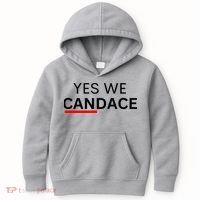 Yes We Candace Pro Candace Owens Kids Hoodie thumb 0