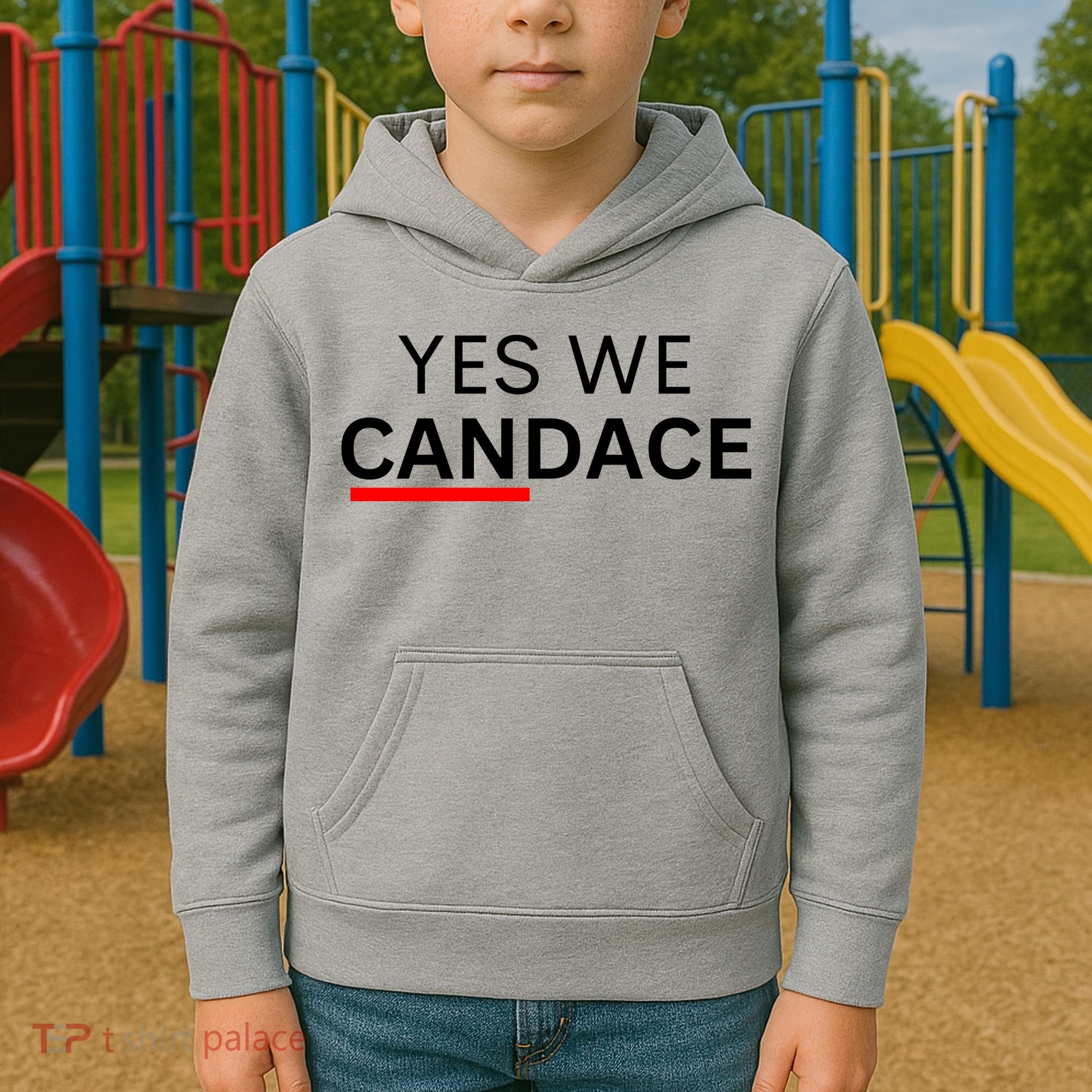 Yes We Candace Pro Candace Owens Kids Hoodie