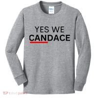 Yes We Candace Pro Candace Owens Kids Long Sleeve Shirt thumb 0