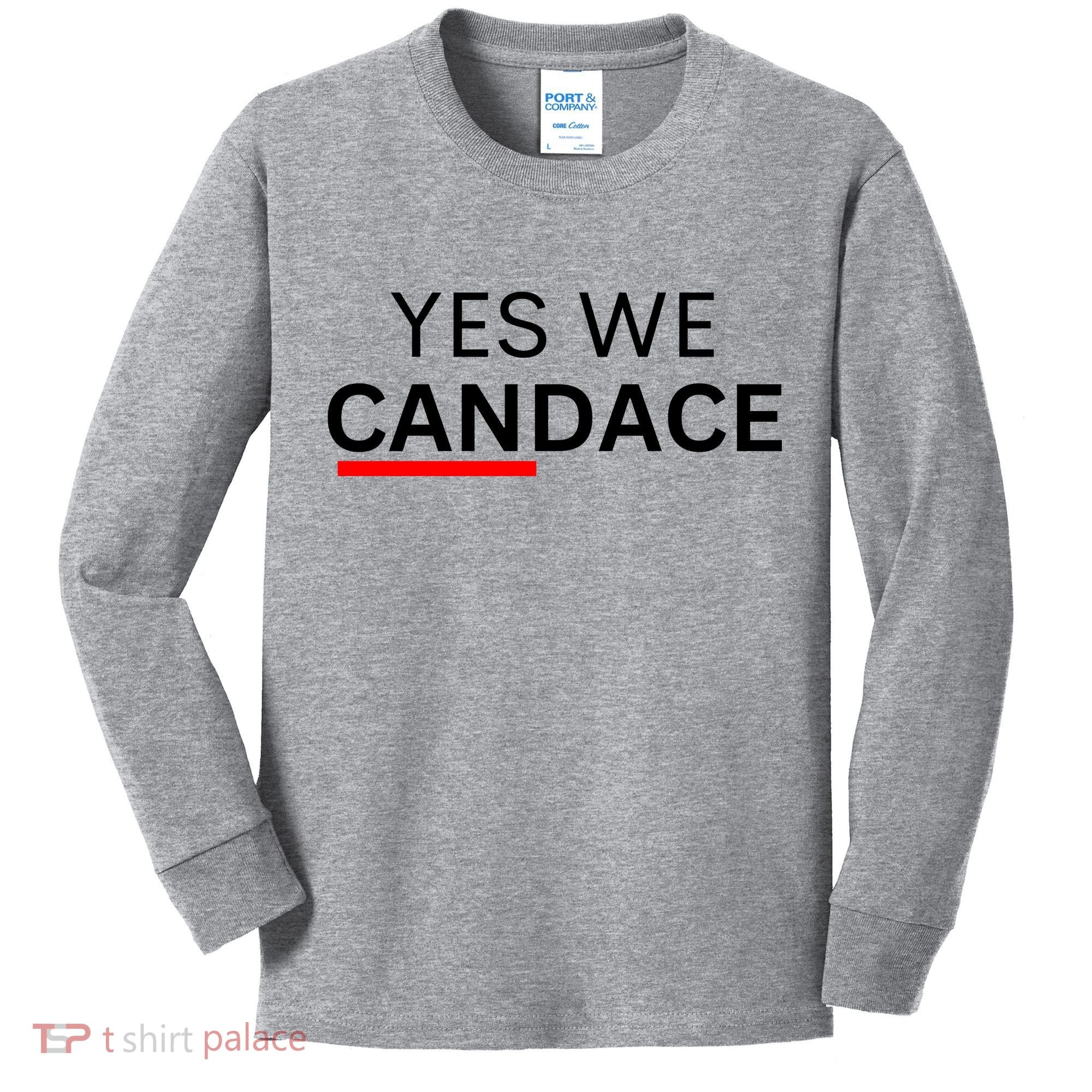 Yes We Candace Pro Candace Owens Kids Long Sleeve Shirt