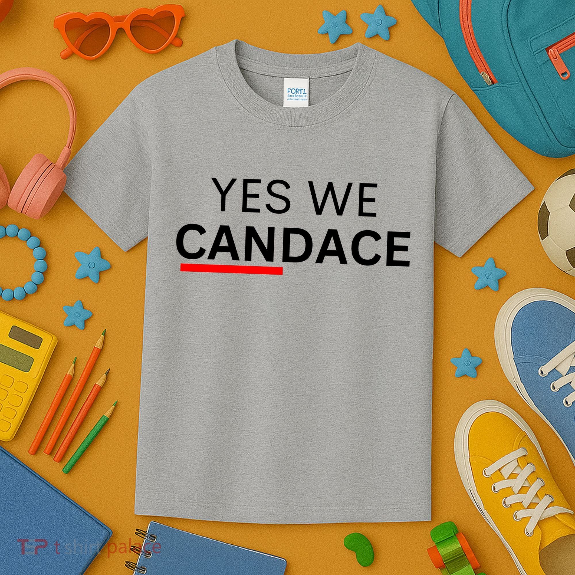 Yes We Candace Pro Candace Owens Kids T-Shirt