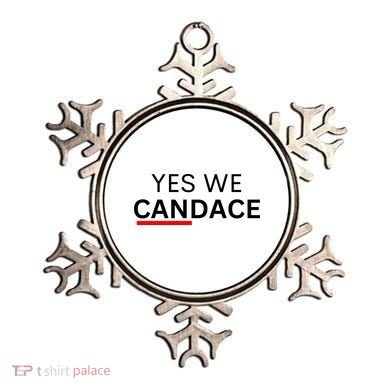 Yes We Candace Pro Candace Owens Ornament