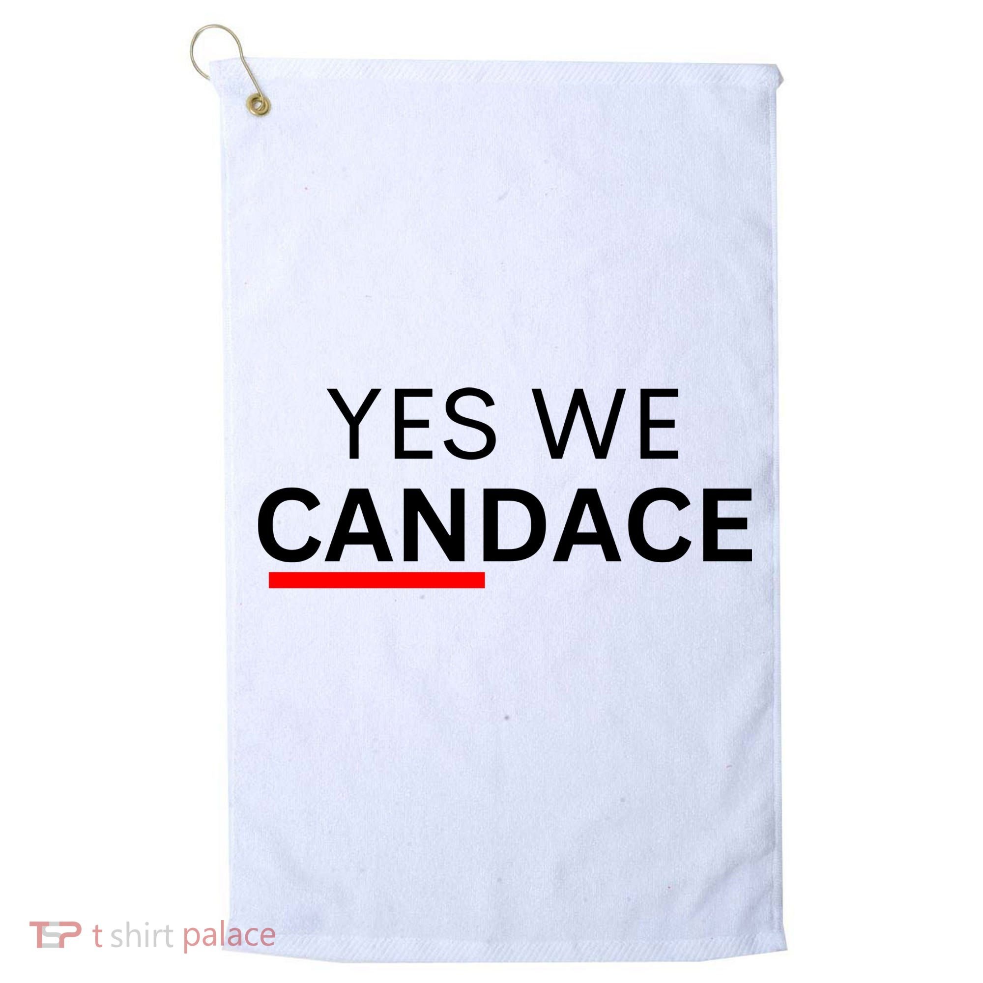 Yes We Candace Pro Candace Owens Golf Towel