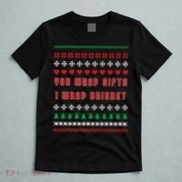 You Wrap Gifts I Wrap Brisket Ugly Christmas Sweater T-Shirt thumb 5