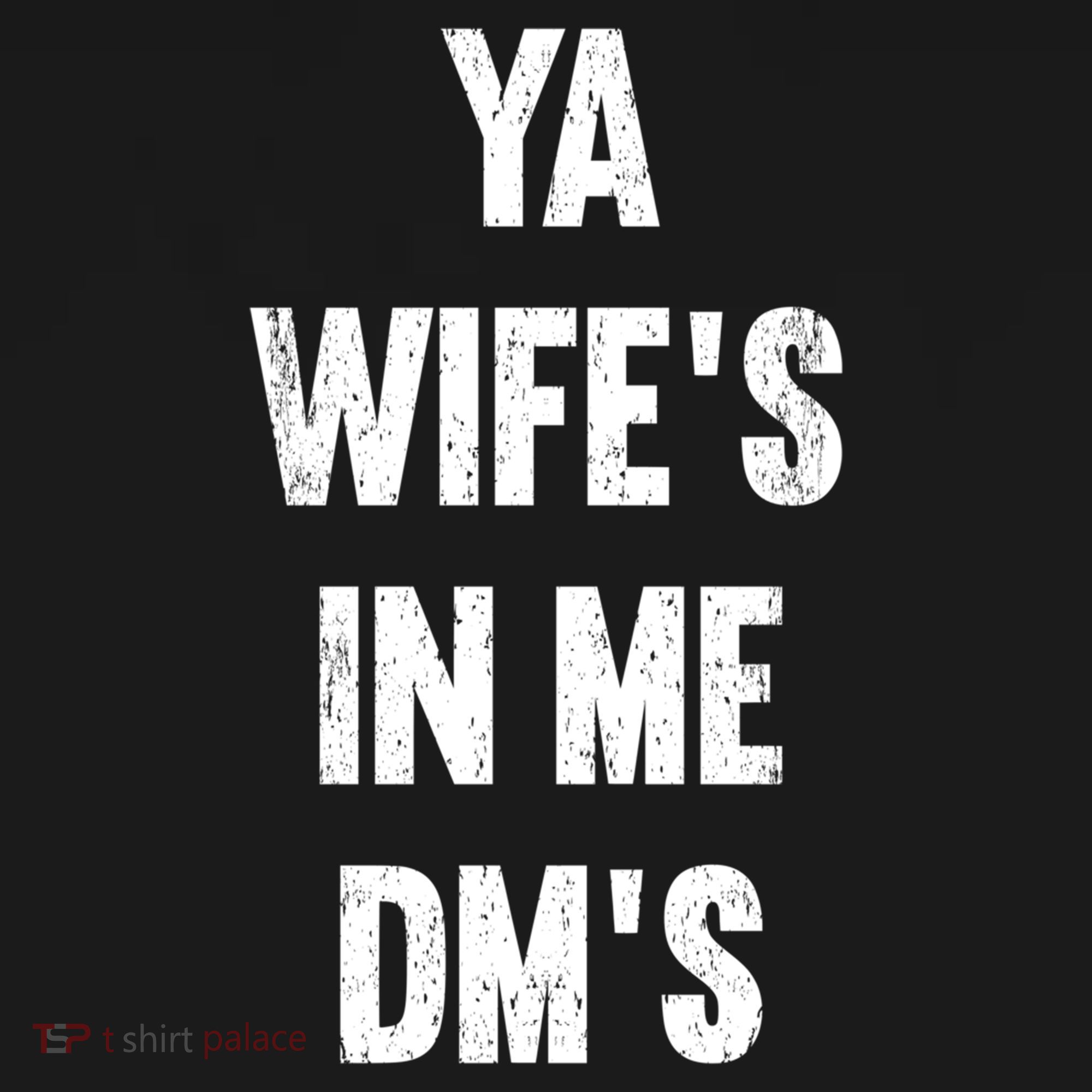 Ya WifeS In Me DmS Funny Shocker Dadabase Dad Jokes Gift Women's Hoodie