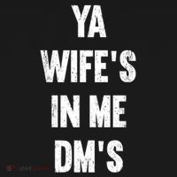 Ya WifeS In Me DmS Funny Shocker Dadabase Dad Jokes Gift Ornament thumb 1