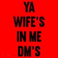 Ya WifeS In Me DmS Funny Shocker Dadabase Dad Jokes Gift Santa Hat thumb 1