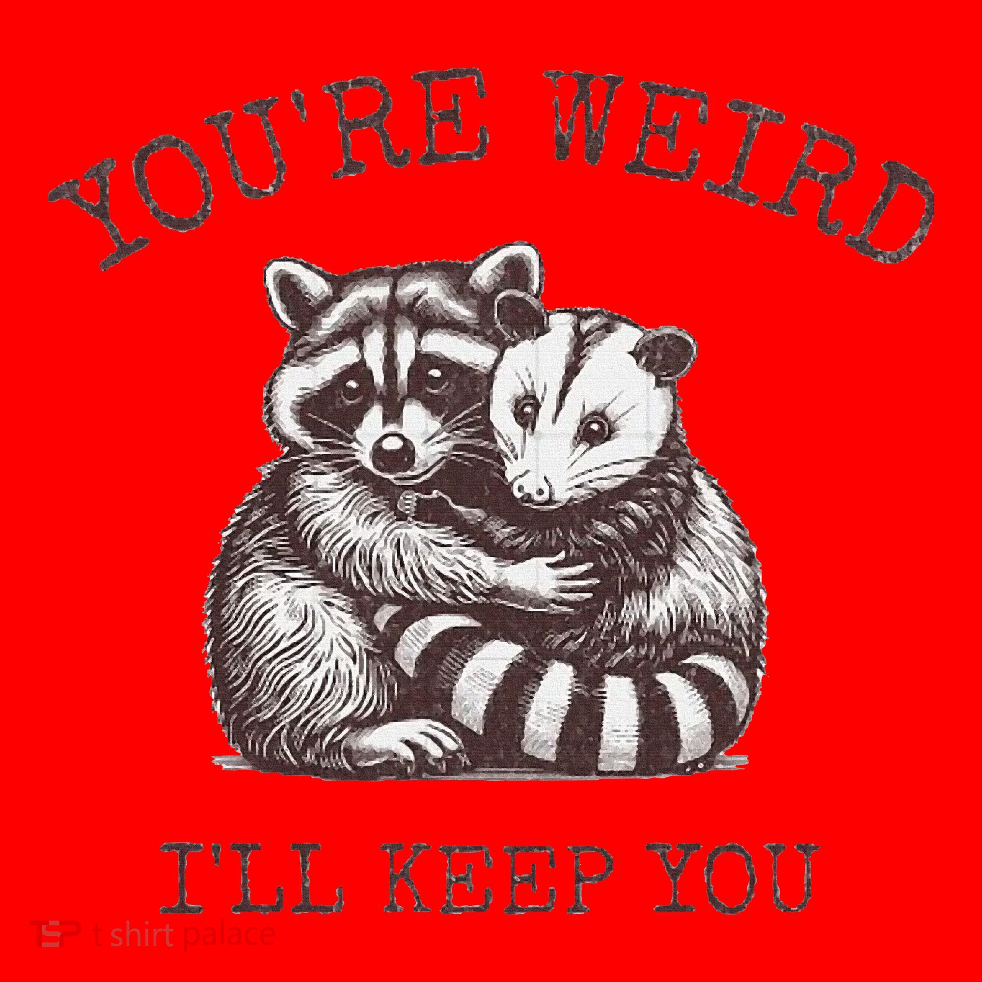 YouRe Weird ILl Keep You!! Santa Hat