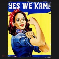 Yes We Kam Madam Harris Funny Coaster thumb 2