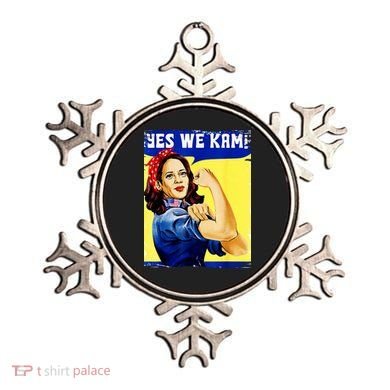 Yes We Kam Madam Harris Funny Ornament