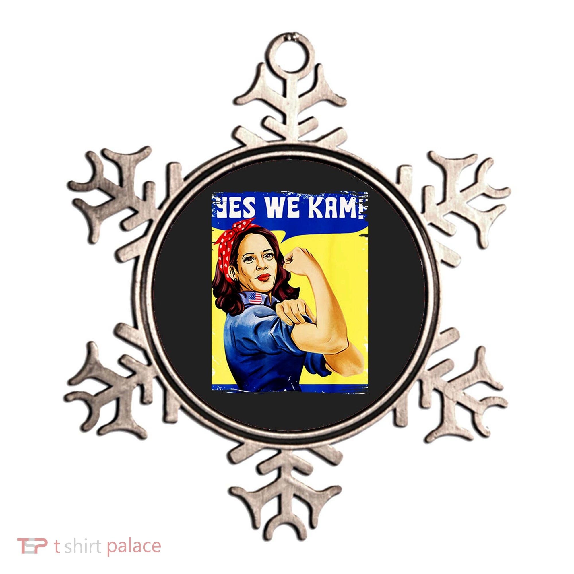 Yes We Kam Madam Harris Funny Ornament