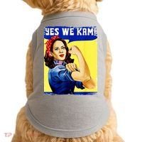 Yes We Kam Madam Harris Funny Doggie Tank thumb 0