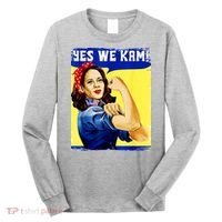 Yes We Kam Madam Harris Funny Long Sleeve Shirt thumb 0