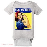 Yes We Kam Madam Harris Funny Baby Bodysuit thumb 0