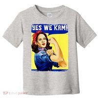 Yes We Kam Madam Harris Funny Toddler T-Shirt thumb 0