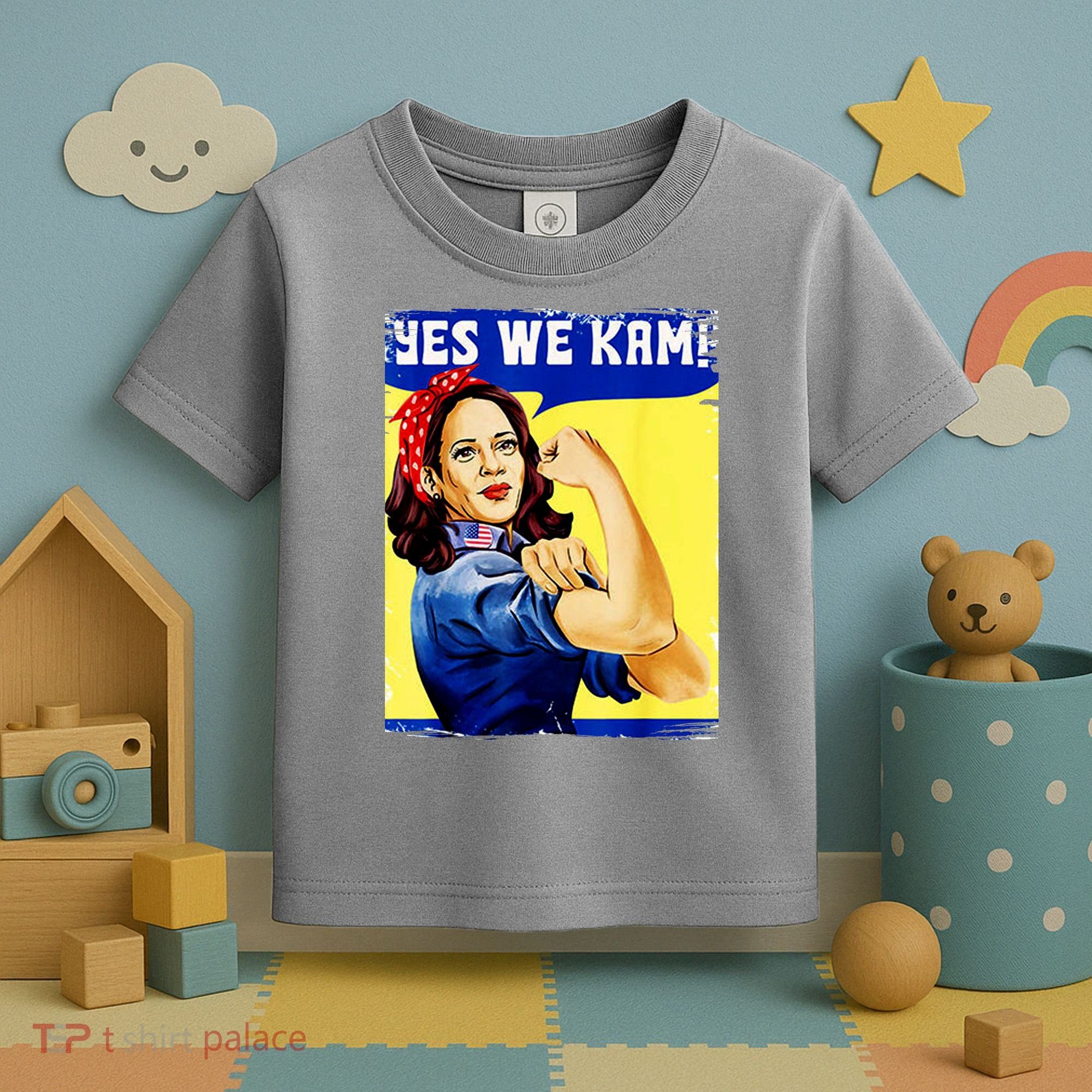 Yes We Kam Madam Harris Funny Toddler T-Shirt